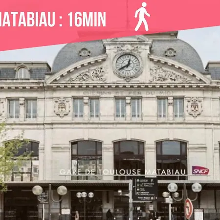 Lejlighed Expat Renting - Le Cyrano - Hyper Centre - Wifi Toulouse