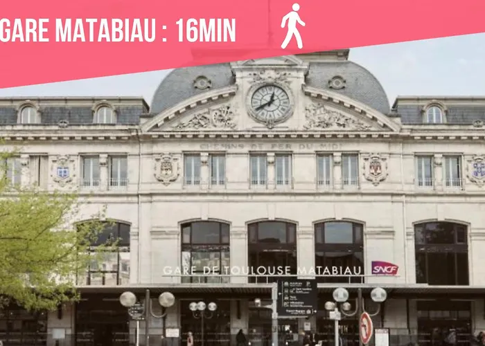 Lejlighed Expat Renting - Le Cyrano - Hyper Centre - Wifi Toulouse